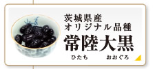茨城県産オリジナル品種常陸大黒